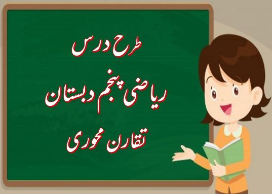 دریافت طرح درس تقارن محوری | ریاضی پنجم دبستان