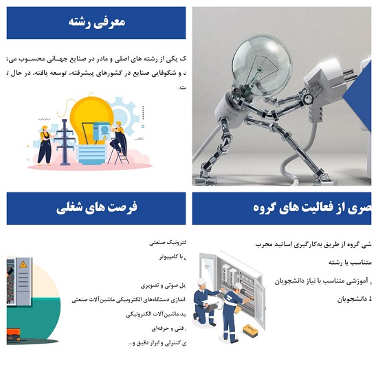دریافت پاورپوینت معرفی رشته الکترونیک عمومی